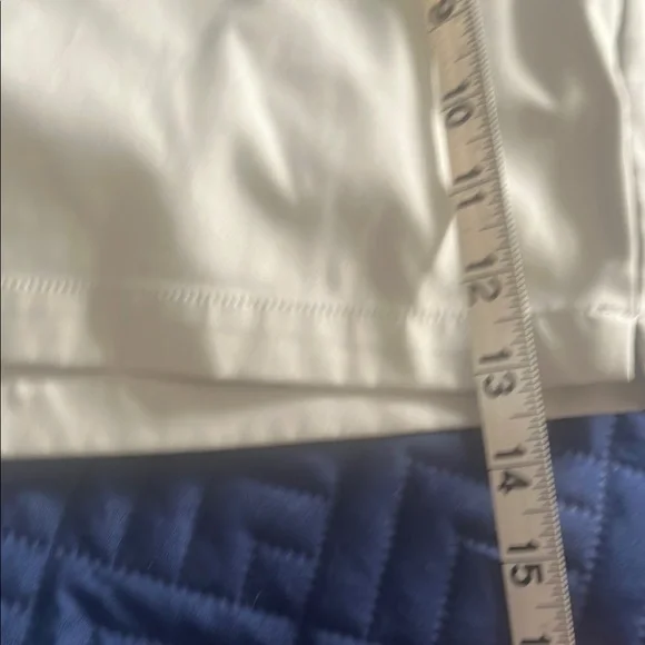 Cream color Nike Shorts with Tailored Flat Front Design - Picture 8 of 14